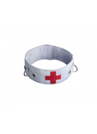 Ошейник с кольцами и красным крестом - Sitabella - купить с доставкой в Подольске