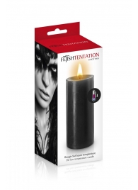 Черная низкотемпературная свеча для ваксплея - Fetish Tentation - купить с доставкой в Подольске