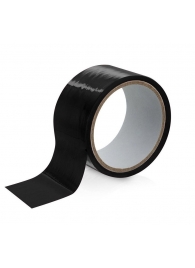 Черный скотч для фиксации - 15 м. - Fetish Tentation - купить с доставкой в Подольске