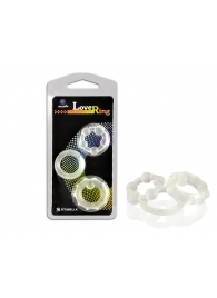 Набор из 3 прозрачных эластичных эрекционных колец - Sitabella - в Подольске купить с доставкой