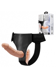 Женский страпон с 2 отростками - внешним и внутренним - Baile - купить с доставкой в Подольске