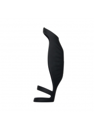 Черная поддерживающая сбруя на пенис Rocketeer - Gender X - в Подольске купить с доставкой