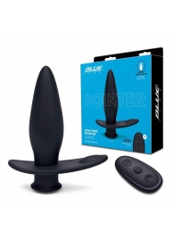 Черный анальный виброплаг для простаты Impaler - 14 см. - BlueLine - в Подольске купить с доставкой