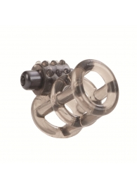 Плетеная насадка с вибростимулятором STRETCHY - California Exotic Novelties - в Подольске купить с доставкой