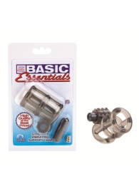 Плетеная насадка с вибростимулятором STRETCHY - California Exotic Novelties - в Подольске купить с доставкой