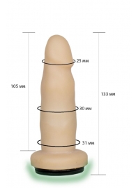 Телесная насадка Harness - 13,3 см. - LOVETOY (А-Полимер) - купить с доставкой в Подольске