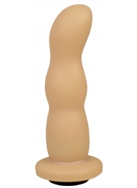 Телесная рельефная насадка Harness - 15,9 см. - LOVETOY (А-Полимер) - купить с доставкой в Подольске