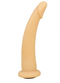 Телесная гладкая насадка-фаллоимитатор Harness - 20 см. - LOVETOY (А-Полимер) - купить с доставкой в Подольске