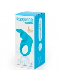 Голубое эрекционное виброкольцо Happy Rabbit Rechargeable Rabbit Cock Ring - Happy Rabbit - в Подольске купить с доставкой