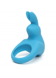 Голубое эрекционное виброкольцо Happy Rabbit Rechargeable Rabbit Cock Ring - Happy Rabbit - в Подольске купить с доставкой