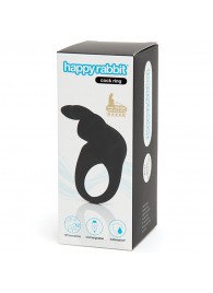 Черное эрекционное виброкольцо Happy Rabbit Rechargeable Rabbit Cock Ring - Happy Rabbit - в Подольске купить с доставкой