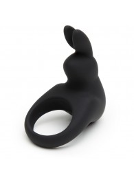 Черное эрекционное виброкольцо Happy Rabbit Rechargeable Rabbit Cock Ring - Happy Rabbit - в Подольске купить с доставкой