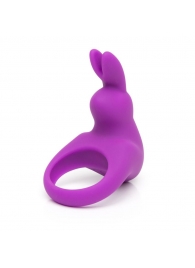 Фиолетовое эрекционное виброкольцо Happy Rabbit Rechargeable Rabbit Cock Ring - Happy Rabbit - в Подольске купить с доставкой