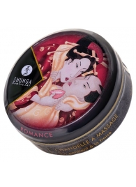 Массажная свеча Sparkling Strawberry Wine с ароматом клубничного вина - 30 мл. - Shunga - купить с доставкой в Подольске