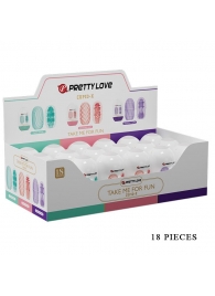 Набор из 18 мастурбаторов Take me for Fun - Baile - в Подольске купить с доставкой