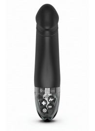 Черный вибратор с электростимуляцией Real Deal Neal - 16,5 см. - MyStim - купить с доставкой в Подольске