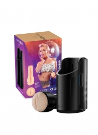 Телесный интерактивный мастурбатор-вагина Kiiroo Keon Combo Set Feel Britney Amber - Kiiroo - в Подольске купить с доставкой