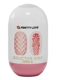 Розовый мастурбатор-яйцо Seductive Golf - Baile - в Подольске купить с доставкой