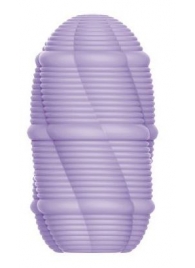 Сиреневый мастурбатор-яйцо Smooth Stripes - Baile - в Подольске купить с доставкой