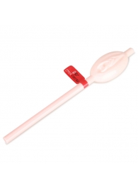 Трубочка для напитков в виде вагины - Erotic Fantasy - купить с доставкой в Подольске