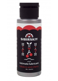 Анальный лубрикант на водной основе SIBIRSKIY с ароматом вишни и табака - 100 мл. - Sibirskiy - купить с доставкой в Подольске