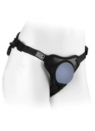 Черные трусики для страпона Body Dock SE на регулируемых ремнях - Pipedream - купить с доставкой в Подольске