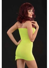 Оригинальное коротенькое платье со сборкой на груди - La Blinque купить с доставкой