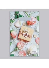 Полиэтиленовый пакет  Подарочек  с вырубной усиленной ручкой - 20 х 30 см. - Сима-Ленд - купить с доставкой в Подольске