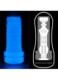 Светящийся в темноте мастурбатор Lumino Play Masturbator Pocketed - Lovetoy - в Подольске купить с доставкой