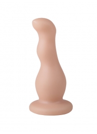 Телесный стимулятор простаты с изгибами - 13,5 см. - LOVETOY (А-Полимер) - в Подольске купить с доставкой