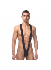 Черное мужское боди на широких лямках - La Blinque купить с доставкой
