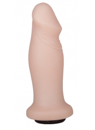 Анальный фаллоимитатор телесного цвета с ярко выраженной головкой - 14 см. - LOVETOY (А-Полимер)