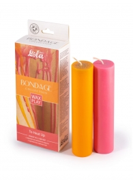 Набор из 2 БДСМ-свечей To Heat Up - Lola Games - купить с доставкой в Подольске