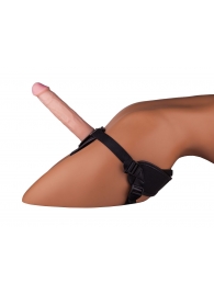 Страпон Харнесс в подарочной упаковке - 21 см. - LOVETOY (А-Полимер) - купить с доставкой в Подольске