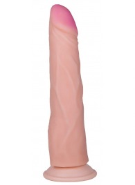 Расширяющийся книзу фаллоимитатор на присоске ART-Style №18 - 21 см. - Art-Style