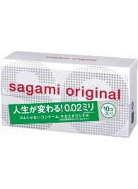 Ультратонкие презервативы Sagami Original 0.02 - 10 шт. - Sagami - купить с доставкой в Подольске