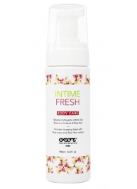Органическая интимная очищающая пенка Intime Fresh - 150 мл. - Exsens - купить с доставкой в Подольске
