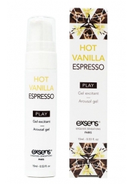 Возбуждающий гель Hot Vanilla Espresso Arousal Gel - 15 мл. - Exsens - купить с доставкой в Подольске