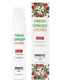 Возбуждающий гель Fresh Ginger Lychee Arousal Gel - 15 мл. - Exsens - купить с доставкой в Подольске