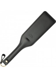 Черная кожаная шлепалка SitaBlack - 30 см. - Sitabella - купить с доставкой в Подольске