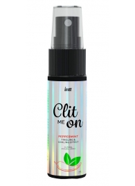 Клиторальный возбуждающий спрей Clit Me On Peppermint - 12 мл. - INTT - купить с доставкой в Подольске
