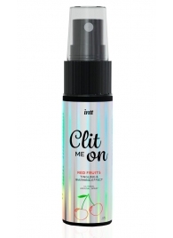 Клиторальный возбуждающий спрей Clit Me On Red Fruits - 12 мл. - INTT - купить с доставкой в Подольске