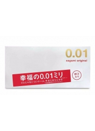 Ультратонкие презервативы Sagami Original 0.01 - 20 шт. - Sagami - купить с доставкой в Подольске