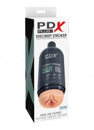 Телесный мастурбатор-вагина Shower Therapy Milk Me Honey - Pipedream - в Подольске купить с доставкой