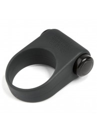 Серое эрекционное кольцо с вибрацией Feel It, Baby! - Fifty Shades of Grey - в Подольске купить с доставкой