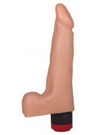 Классический реалистик с вибрацией - 17,8 см. - LOVETOY (А-Полимер)