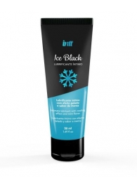 Лубрикант на водной основе Ice Black с ледяным эффектом - 50 мл. - INTT - купить с доставкой в Подольске