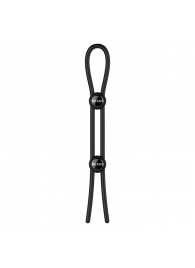 Черное эрекционное лассо Nexus Forge Double - Nexus Range - в Подольске купить с доставкой