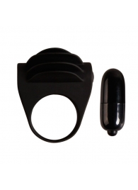 Рифленое эрекционное кольцо с вибрацией Chester - Baile - в Подольске купить с доставкой