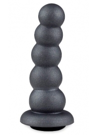 Серая насадка-ёлочка PLATINUM 4,5’’ - 12,5 см. - LOVETOY (А-Полимер) - купить с доставкой в Подольске